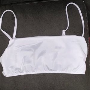 White Bikini Top